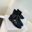Givenchy Fashion Cowhide Short Boots For Women Black