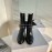 Givenchy Fashion Cowhide High Heeled Boots For Women Black