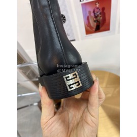 Givenchy Fashion Cowhide Short Boots For Women White