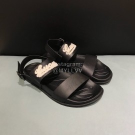 Gucci Black Calf Leather Scandals For Men