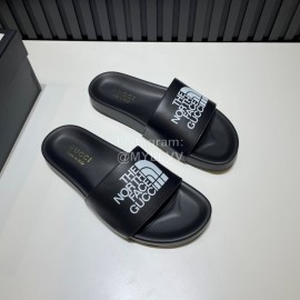 Gucci 3D Pattern Vamp Leather Slippers For Men