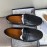 Gucci Cowhide Casual Loafers For Men Black