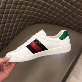 Gucci Cat Embroidery Leather Casual Sneakers For Men And Women 