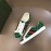 Gucci Canvas Casual Sneakers For Men And Women Green