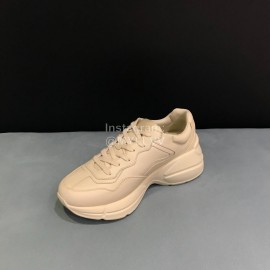 Gucci Cat Printed Thick Soled Sneakers For Men And Women 