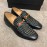 Gucci Cowhide Ribbon Casual Loafers For Men