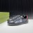 Gucci Black Mesh Cowhide Casual Sneakers For Men And Women