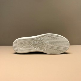 Gucci Contrast Leather Lace Up Casual Shoes For Men