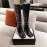 Gucci Autumn Winter Leather High Heeled Long Boots For Women Black