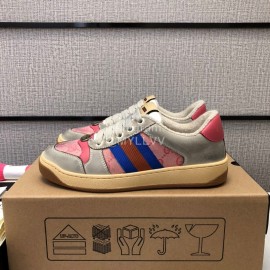 Gucci Classic Calf Leather Couple Casual Shoes