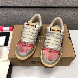 Gucci Classic Calf Leather Couple Casual Shoes