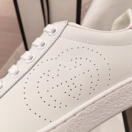 Gucci Classic Soft Sheepskin Casual Shoes For Men And Women Pink