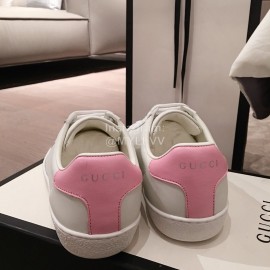 Gucci Classic Soft Sheepskin Casual Shoes For Men And Women Pink