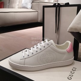 Gucci Classic Soft Sheepskin Casual Shoes For Men And Women Pink