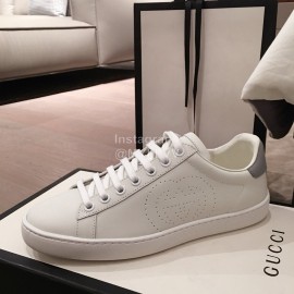 Gucci Classic Soft Sheepskin Casual Shoes For Men And Women Gray