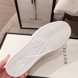 Gucci Classic Soft Sheepskin Casual Shoes For Men And Women Gray