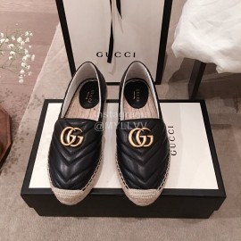 Gucci Fashion Black Woven Casual Shoes For Women