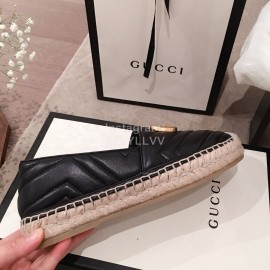 Gucci Fashion Black Woven Casual Shoes For Women