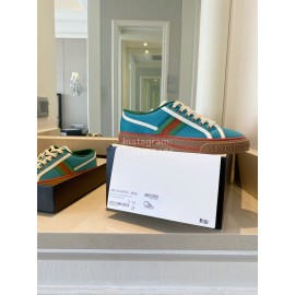 Gucci 1978 × Disney Series Canvas Shoes For Men And Women Blue