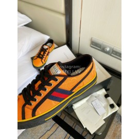 Gucci 1979 × Disney Series Canvas Shoes For Men And Women Orange