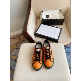 Gucci 1979 × Disney Series Canvas Shoes For Men And Women Orange