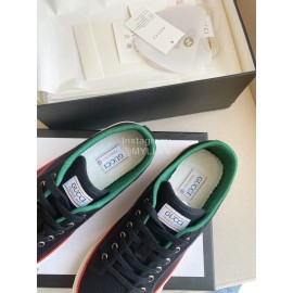 Gucci 1980 × Disney Series Canvas Shoes For Men And Women Dark Blue