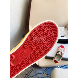 Gucci 1984 × Disney Series Red Canvas Shoes For Men And Women