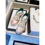 Gucci 1985 × Disney Series White Canvas Shoes For Men And Women