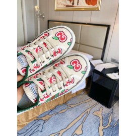 Gucci 1986 × Disney Series Beige Canvas Shoes For Men And Women