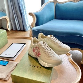 Gucci Classic Printed Rhyton Sneakers For Men And Women