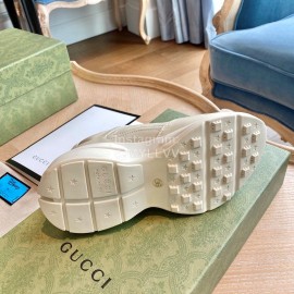 Gucci Classic Printed Rhyton Sneakers For Men And Women