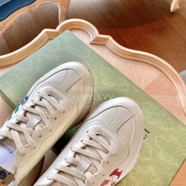Gucci Classic Letter Printed Rhyton Sneakers For Men And Women