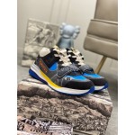 Gucci Calfskin Mesh Sneakers For Men And Women