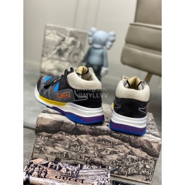 Gucci Calfskin Mesh Sneakers For Men And Women