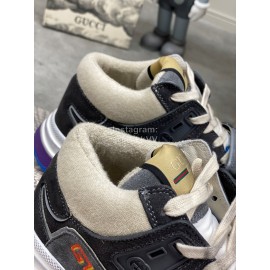 Gucci Calfskin Mesh Sneakers For Men And Women