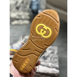 Gucci Calfskin Mesh New Sneakers For Men And Women