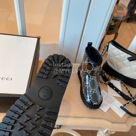 Gucci Winter New Waterproof Boots For Women Black