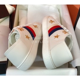 Guchi Fashion Embroidered Leather Casual Shoes For Men And Women