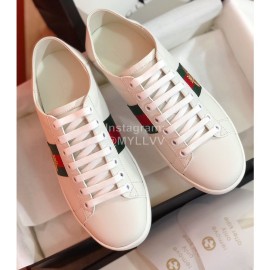 Guchi Exquisite Embroidered Leather Casual Shoes For Men And Women