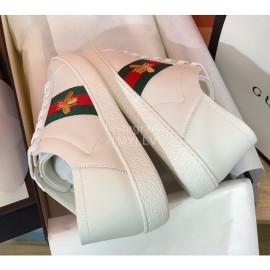 Guchi Exquisite Embroidered Leather Casual Shoes For Men And Women