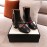 Gucci Autumn Winter New Leather Square Head High Heel Boots