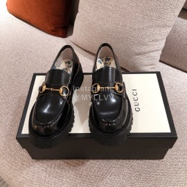 Gucci Autumn Winter New Retro Thick Soled Shoes