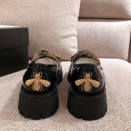 Gucci Autumn Winter New Retro Thick Soled Shoes