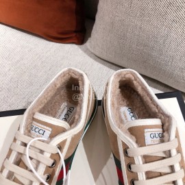 Gucci Autumn Winter New Casual Shoes Brown