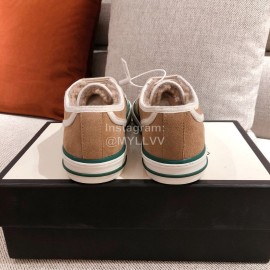 Gucci Autumn Winter New Casual Shoes Brown