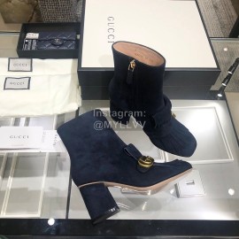 Gucci Autumn Winter Classic Thick Heel Tassel Boots