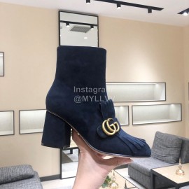Gucci Autumn Winter Classic Thick Heel Tassel Boots