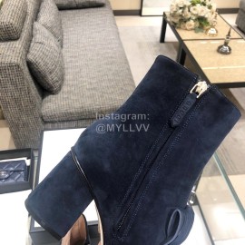 Gucci Autumn Winter Classic Thick Heel Tassel Boots