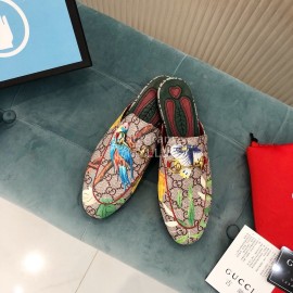 Gucci Classic Cow Leather Buckle Sandals For Women