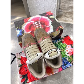 Gucci Winter Warm Wool High Top Sneakers For Men And Women Pink